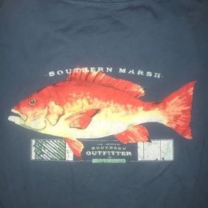 Blue Southern Marsh Tee